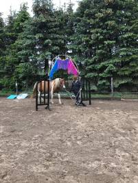 Joy en Nadine schriktraining